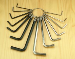 10 Piece Hex Key Set