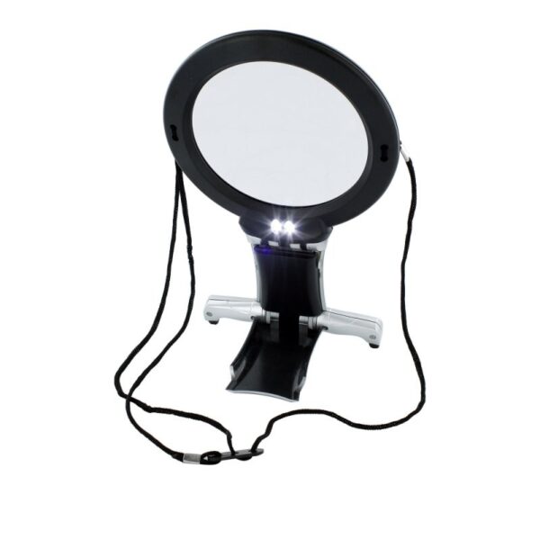 Lightcraft Dual Purpose Neck & Desk Magnifier