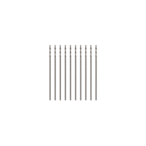 Modelcraft Precision HSS Drill Bits 0.4mm (Pack of 10)